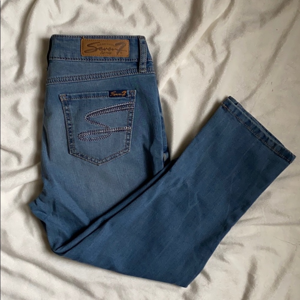Seven 7 Denim Capris Size 4